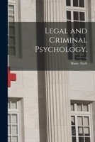 Legal and Criminal Psychology. 1014142148 Book Cover