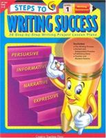 Steps to Writing Success Level 1: 28 Step-By-Step Writing Project Lessons Plans 1574718215 Book Cover