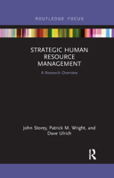 Strategic Human Resource Management: A Research Overview 1032427833 Book Cover