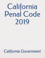 California Penal Code 2019 1095454218 Book Cover