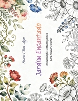 Jardim Encantado: 52 Ilustrações Aconchegantes para Relaxar e Pintar (Portuguese Edition) B0GH3HBVLT Book Cover