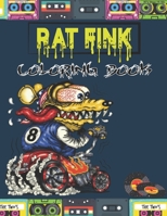 Rat fink coloring book: Rat fink & Monsters & Hot rod cars coloring book | rat fink cars coloring book null Book Cover