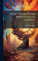 De M. Valerii Probi Berytii vita et scriptis (Latin Edition) 102412570X Book Cover