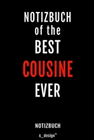 Notizbuch f�r Cousinen / Cousine: Originelle Geschenk-Idee [120 Seiten kariertes blanko Papier] 1709915544 Book Cover