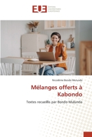 Mélanges offerts à Kabondo 6203442372 Book Cover