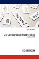 On Collocational Restrictions: High and Tall 3838358287 Book Cover