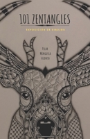 101 Zentangles: Versión blanco y negro (Spanish Edition) B08HRV5YWH Book Cover