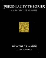 Personality Theories : A Comparative Analysis 0256022992 Book Cover