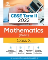 CBSE Term II Mathematics Basic 10th 9325796619 Book Cover