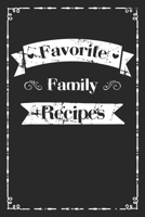 Favorite Family Recipes: Family recipe book to write in incl. table of contents, blank recipe journal to Write in, blank recipe book,100 recipe journal, family cooking gifts, 106 pages, 6x9 format 171192721X Book Cover