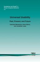 Universal Usability: Past, Present, and Future 160198376X Book Cover