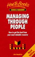 Managing Through People 8172249349 Book Cover
