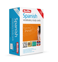 Berlitz Vocabulary Study Cards Spanish (Language Flash Cards) 1780045409 Book Cover