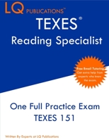 TEXES Reading Specialist: One Full Practice Exam - Free Online Tutoring - Updated Exam Questions 1649263848 Book Cover