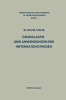 Grundlagen Und Anwendungen Der Informationstheorie 3642491308 Book Cover