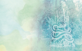Tracing Art: Magical Worlds: Over 40 Designs to Ink Into a Charming Artwork 1398875244 Book Cover