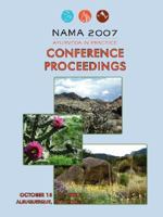 2007 NAMA Conference Proceedings 1435702492 Book Cover