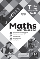 Modulo - MATHS - Tle Bac Pro Groupements A et B - Éd. 2021 - Guide pédagogique (French Edition) 2216161764 Book Cover