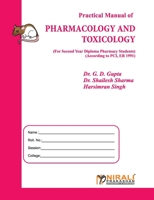 Practical Manual of PHARMACOLOGY AND TOXICOLOGY 9386700158 Book Cover