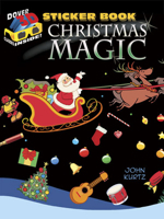 3-D Sticker Book--Christmas Magic 0486498247 Book Cover
