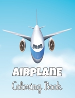 Airplane Coloring Book: Fun Airplanes Coloring Book for Children Boys and Girls.Volume-1 B08VX174LZ Book Cover
