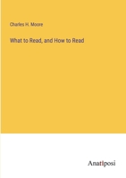 What to Read, and How to Read 3368123084 Book Cover