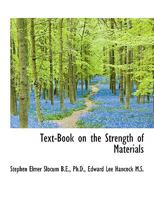 Text-book on the strength of materials 9353920884 Book Cover
