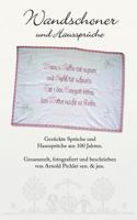 Wandschoner Und Hausspruche 3901496041 Book Cover