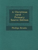 A Christmas carol 1289785821 Book Cover