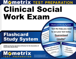 Clinical Social Work Exam Flashcard Study System: Aswb Test Practice Questions and Review for the Association of Social Work Boards Exam 1621208648 Book Cover