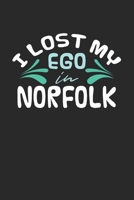 I lost my ego in Norfolk: 6x9 | notebook | dot grid | city of birth 1673140785 Book Cover