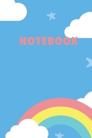 Notebook: Five star Lined Notebook, 6x9 inches for Work & Homework for Writing and Records. Awesome Scetchpad. 120 white pages. 169129599X Book Cover
