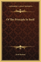Of The Principle In Itself 1425304265 Book Cover