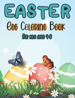 Easter Egg Coloring Book for Kids Ages 4-8: Big Easter Egg Designs for Toddlers & Preschool B091F3LK4F Book Cover