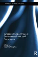 European Perspectives on Environmental Law and Governance 1138809683 Book Cover