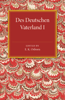 Des Deutschen Vaterland 1107494575 Book Cover