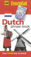 Dutch Phrase Book (AA Essential Phrase Book) 0749520426 Book Cover