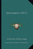 Sentiment 1910146153 Book Cover