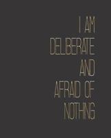 Black Girl Magic Notebook Journal: I Am Deliberate And Afraid Of Nothing - Wide Ruled Notebook - Lined Journal - 100 Pages - 7.5 X 9.25" - School Subject Book Notes - Teens Kids 1081379197 Book Cover