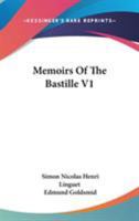 Memoirs Of The Bastille V1 1430459484 Book Cover