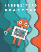 Preschool Handwriting Practice Book: ABC Coloring and Handwriting Practice Book for Preschool, Kindergarten, and Grade 1 B08HGTJNT1 Book Cover