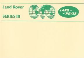 Land Rover Ser 3 Owners Hndbk (Official Handbooks) 1855201291 Book Cover