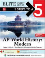 5 Steps to a 5 AP World History, 2008-2009 Edition (5 Steps to a 5 on the Advanced Placement Examinations Series) 007149796X Book Cover
