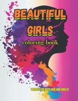 beautiful girls: coloring book B0CR83BV8L Book Cover
