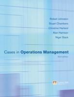 Cases in Operations Management 0273655310 Book Cover
