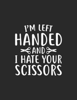 I'm Left Handed And I Hate Your Scissors Calendar 2020: Planner 2020 / Calendar 2020 Funny Left Handed Gift Lefty Pocket Calendar 2020 8.5 x 11 1676377433 Book Cover