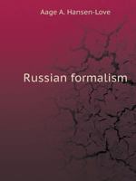 Russian formalism 551951755X Book Cover