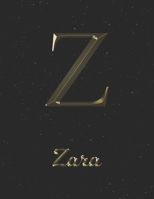 Zara: 1 Year Daily Planner (12 Months) Yellow Gold Effect Letter Z Initial First Name 2020 - 2021 365 Pages for Planning January 20 - December 20 Appointment Calendar Schedule Plan Each Day, Set Goals 169889841X Book Cover