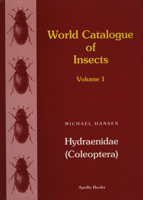 World Catalogue of Insects, Volume 1: Hydraenidae 8788757277 Book Cover
