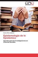 Epistemologia de Lo Epistemico 3847356801 Book Cover